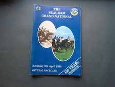 RACECARD: SEAGRAM GRAND