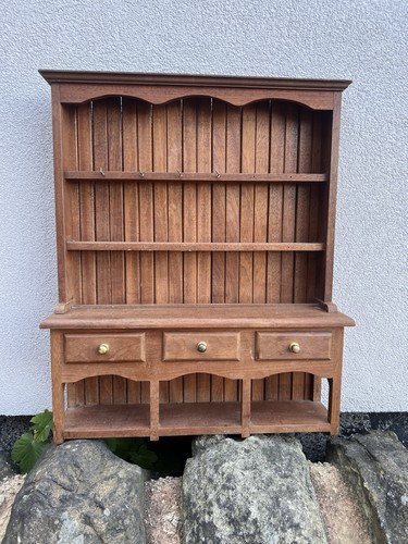 Wooden wall display cabinet - wall,