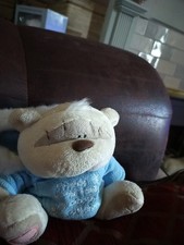 Fizzy Moon Teddy Bear  Button