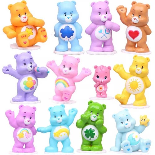 12pcs set rainbow bears - 12pcs, care