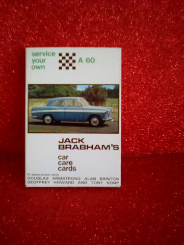 Vintage jack brabham car - jack,