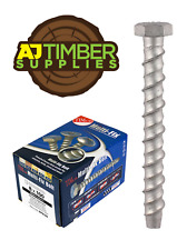 Thunder bolt Concrete Fixing Screw Hex Head Steel Self Tapping Multi Fix Anchor