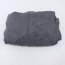 John Lewis Organic Linen Tablecloth Steel Grey 250 x 160cm