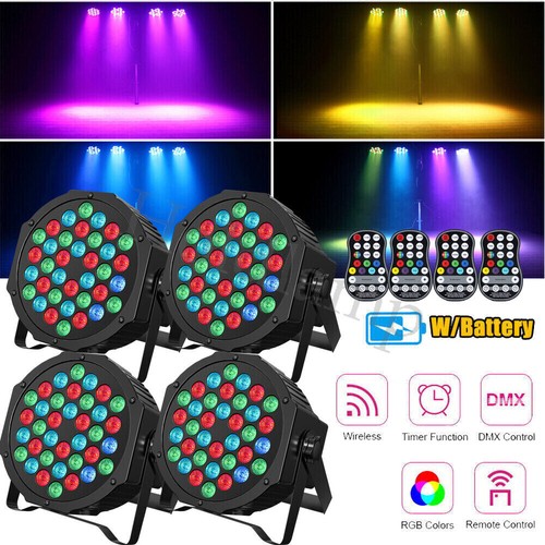 Wireless battery 36led par - battery,