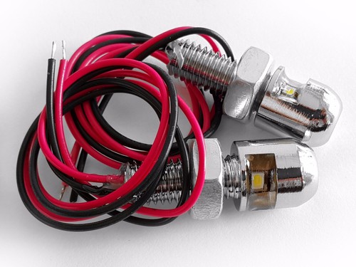 Led license plate - led, bolt