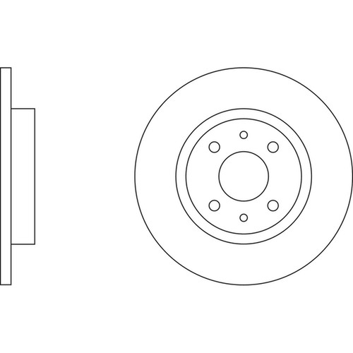 Brake discs solid - discs,