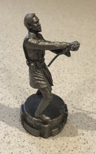 Star Wars 2005 LFL Saga Edition Obi Wan Kenobi Silver Chess Piece Set Figure