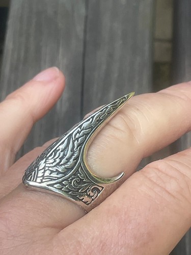 Sterling silver gothic style - silver,