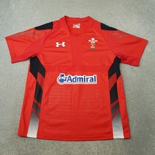 Wales Mens Rugby Shirt Large