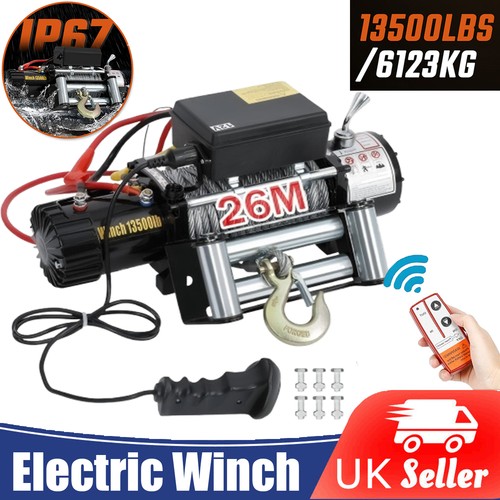 Electric winch 12v - electric,