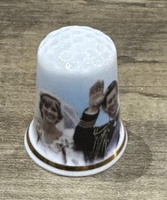 Bone China Thimble  HRH Charles & Diana 29th July 1981 Royal Wedding