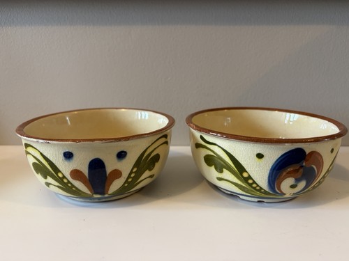 Torquayware two porridge bowls - torquayware,