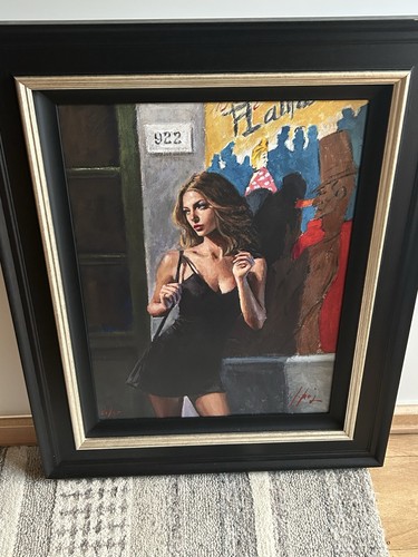 Fabian perez signed - perez, (1967)