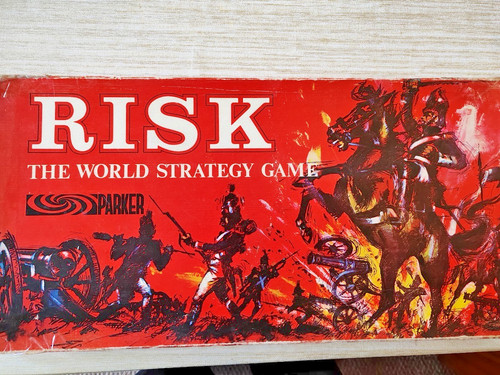 Vintage risk board - risk,