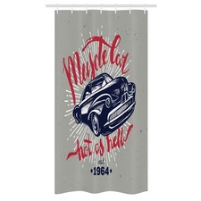 Cars Stall Shower Curtain
