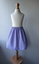 Lilac Gingham School Skirt