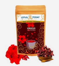 Organic hibiscus tea dried - hibiscus, tea,