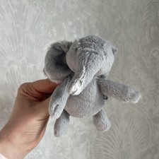Mamas and & Papas Small Grey Elephant Baby toy Small Plush toy cuddly 15CM