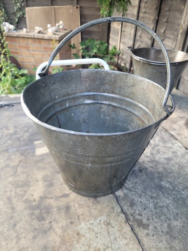 Vintage metal galvanised - vintage,