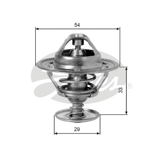 Gates thermostat coolant - gates, thermostat,