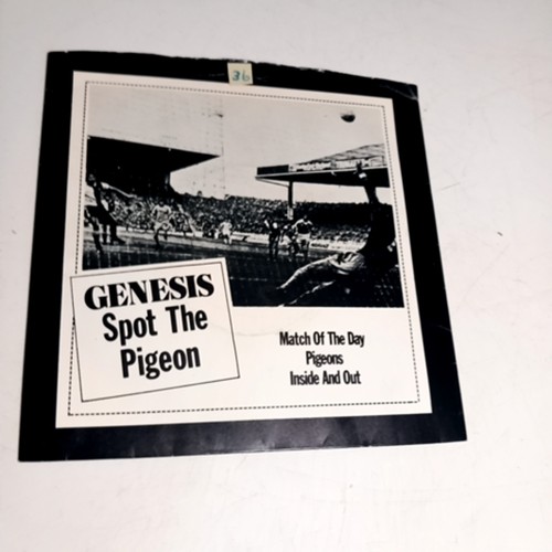 Genesis spot the pigeon 1977 - genesis,