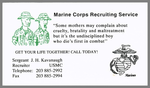 Marine corps recruiting - marine,