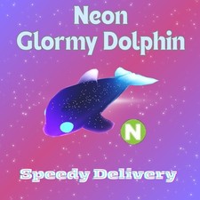 Neon Glormy Dolphin - Adopt a