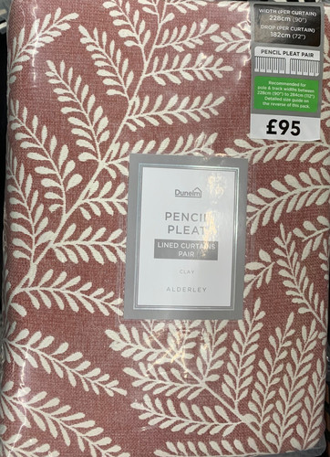 Dunelm alderley clay red - -,
