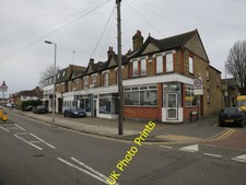 Photo 6x4 Empty shops on Red