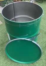 Steel Barrels 205 Stainless Steel Barrel Stainless Steel Barrel Bucket with Lid