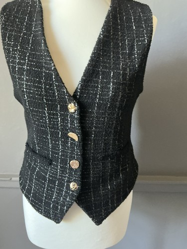 Zara womans piece waist coat - zara, 2