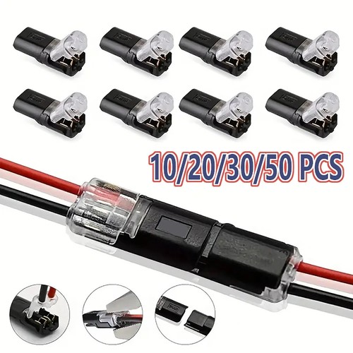 50pcs 12v 2pin cable - 12v,
