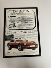 Framed Original Classic TVR