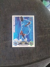 💥Match Attax 2009/10 football ARUNA DINDANE Portsmouth Trading Card