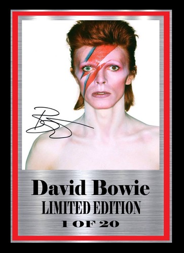 David bowie signed limited - bowie,