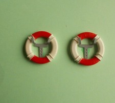 Pair lifebelts brackets - pair, of
