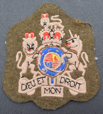 British Army Rank Patch ~ RSM