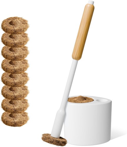Toilet brush set w - brush,