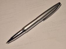 Vintage Cross ATX Satin Chrome Rollerball Pen. Original USA made model.