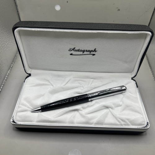 Autograph ballpoint pen - autograph, chrome