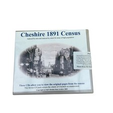 Cheshire 1891 Census 7 CDs PDF files - S & N British Data Genealogy / Ancestry