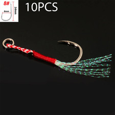 10pcs Cast Jig Assist Hooks