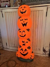 Blow Mold Halloween Pumpkin