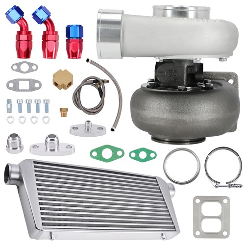 Flange turbocharger kit - flange, kit+3"