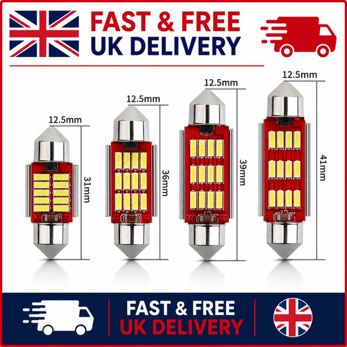 Car festoon white - car, cob