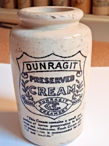 Antique cream pot - -, dunragit