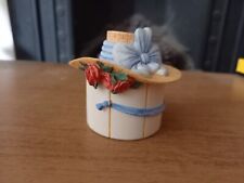 Vintage, Willow Hall, Jane Asher, Hat, Trinket, Pill, Rings Box