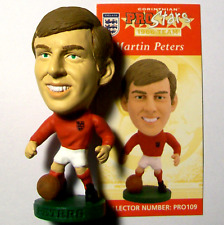 Corinthian Prostars ENGLAND 1966 TEAM Red Shirt PETERS PRO109 Loose With Card