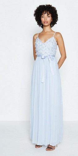 Coast tie belt feather maxi - coast,