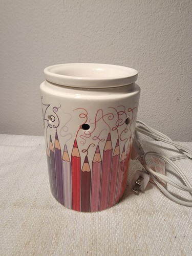 Scentsy colorgraphy wax warmer - scentsy,